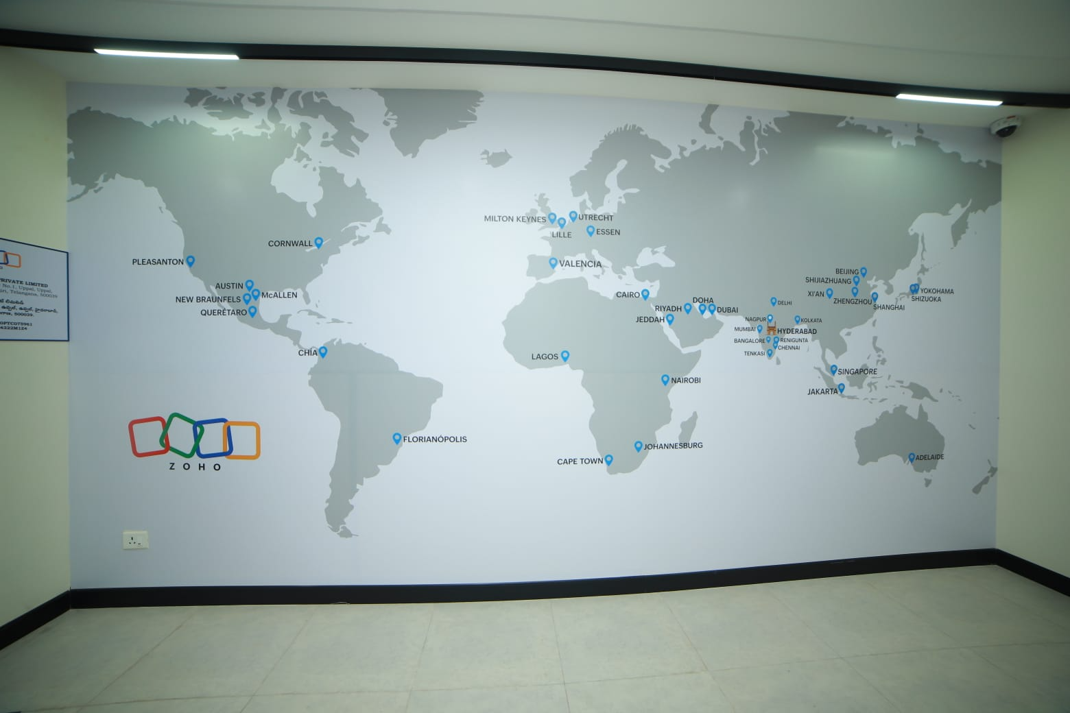 ZOHO Hyderabad Office